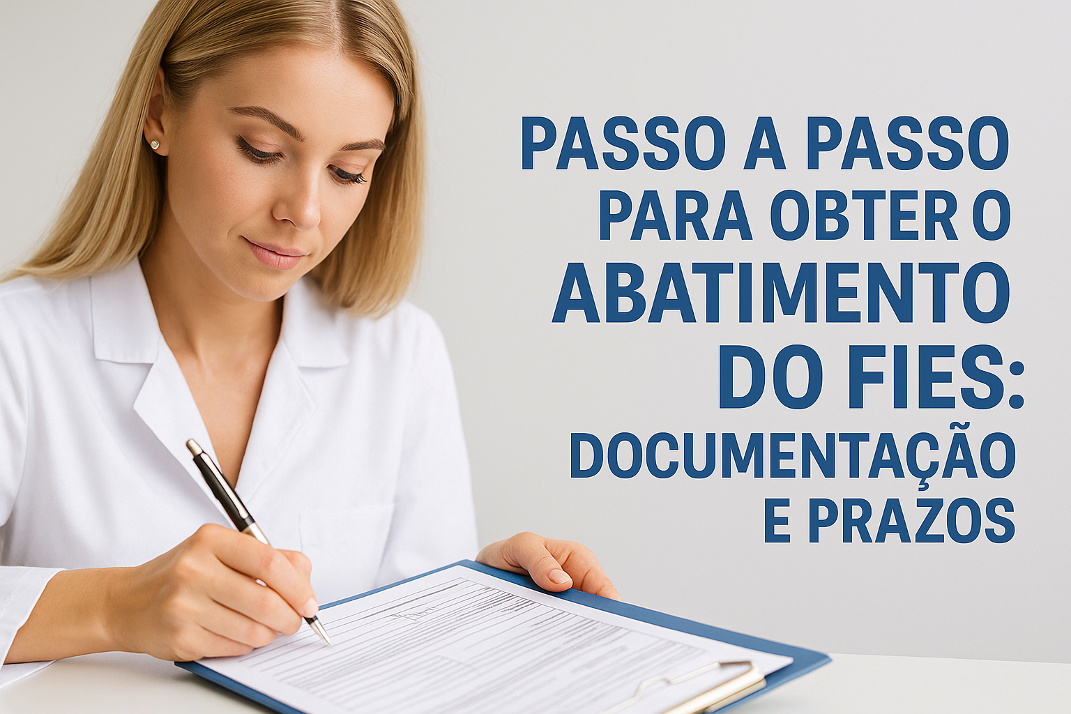 Passo a passo para obter o abatimento do FIES: documentação e prazos - AM Advocacia - Atendimento Jurídico Eficiente e Online para Médicos em Todo o Brasil